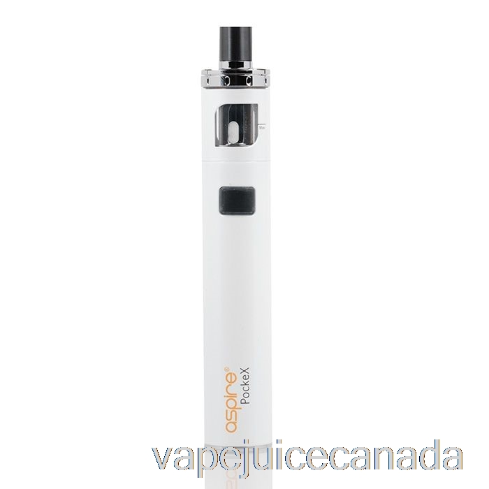 Vape Juice Aspire PockeX AIO Starter Kit White